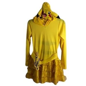 Pokémon Girls Dress Costume Large Long Sleeve